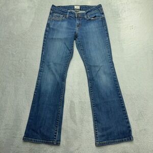 Levi's Jeans Womens 6 Blue 545 Low Boot Cut Denim Stretch Classic Casual